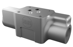 Gjutet hydraulblock för viktreducering
