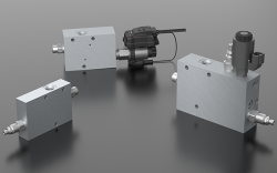 Hydraulisk prioritetskrets, stenkorssar hydraulisk hammare