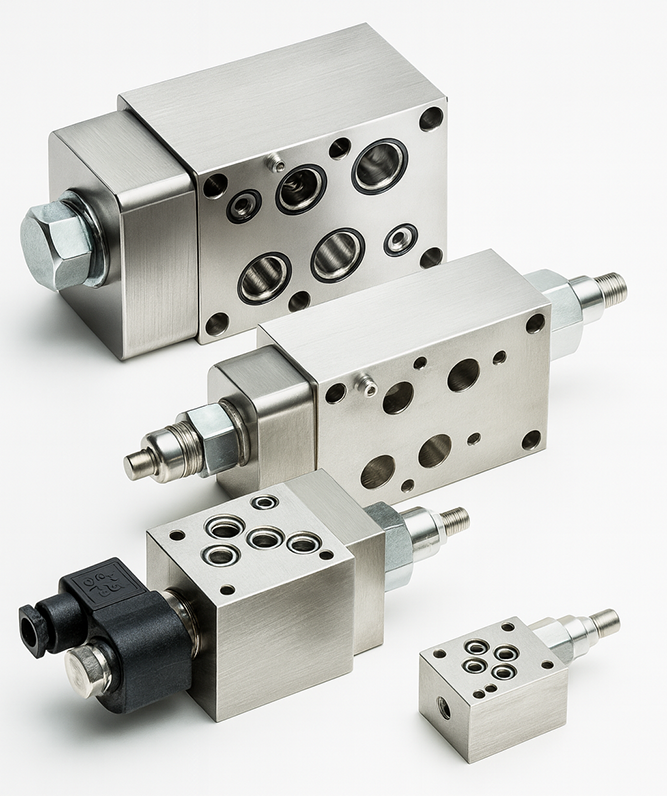 Manifolds for directional control valves